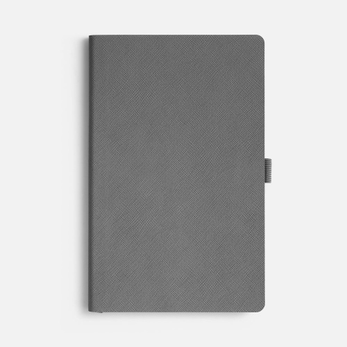 Ежедневник Lungo, недатированный, серый фото 2