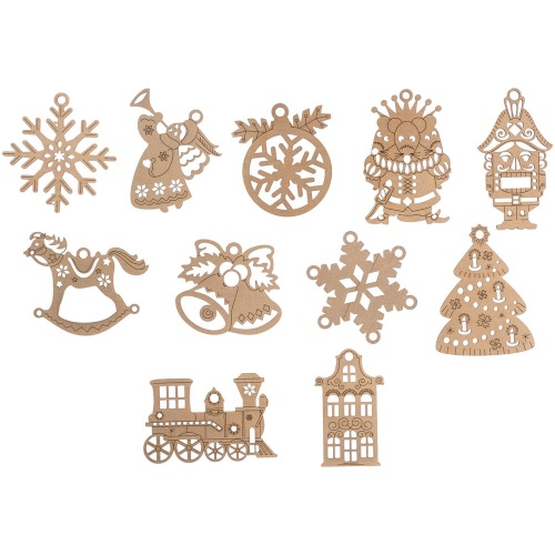 Новогодняя книга «Щелкунчик» с подвесками фото 12