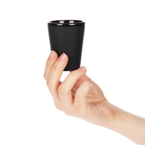 Стопка Schwarz Glanz, черная фото 2