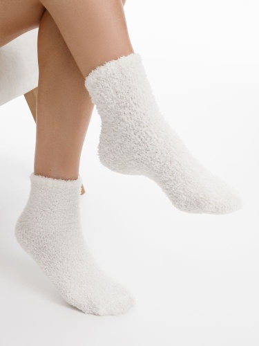 Носки Flaum, белые фото 2