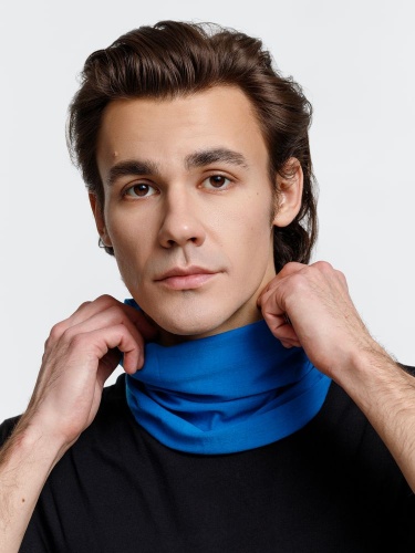 Многофункциональная бандана Dekko, синяя фото 3 Многофункциональная бандана Dekko, синяя фото 3