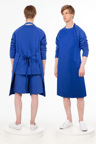 Фартук E1, синий фото 4 Фартук E1, синий фото 4