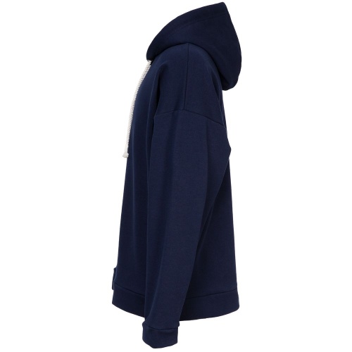 Худи унисекс Seamark, темно-синее фото 4 Худи унисекс Seamark, темно-синее фото 4