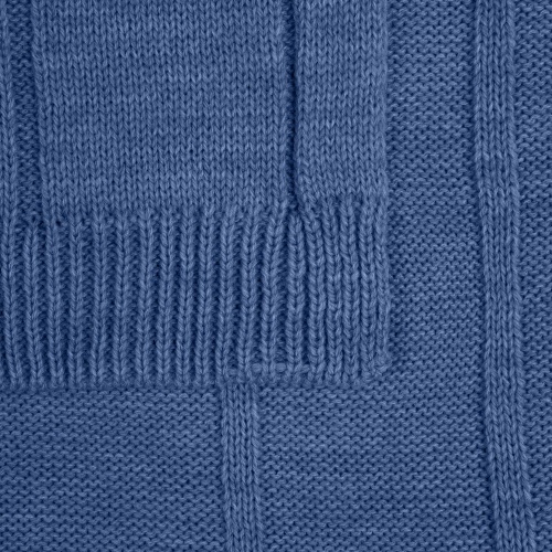 Плед Bambolay, синий (черника) фото 4