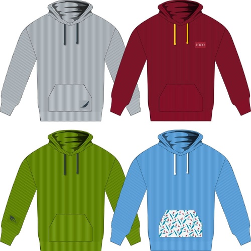 Вязаное худи унисекс на заказ Betta, акрил Вязаное худи унисекс на заказ Betta, акрил