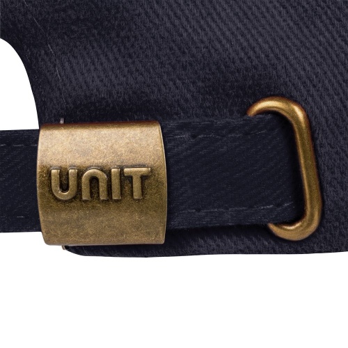 Бейсболка Unit Generic, темно-синяя (кобальт) с белым кантом фото 3 Бейсболка Unit Generic, темно-синяя (кобальт) с белым кантом фото 3