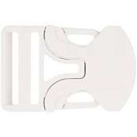 Застежка-пряжка односторонняя Triden, белый