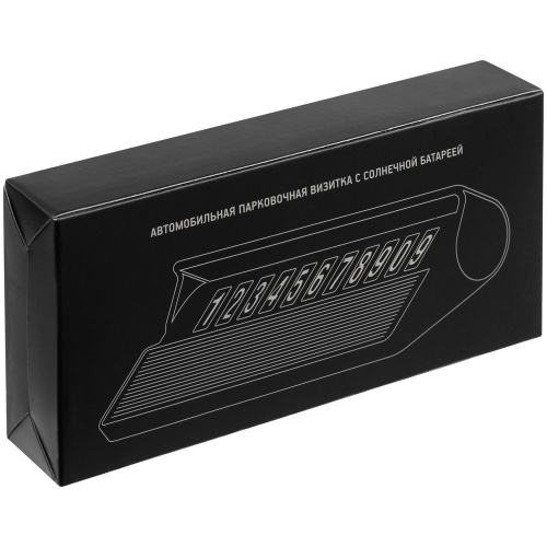 Парковочная визитка Litera Solar, черная фото 5 Парковочная визитка Litera Solar, черная фото 5