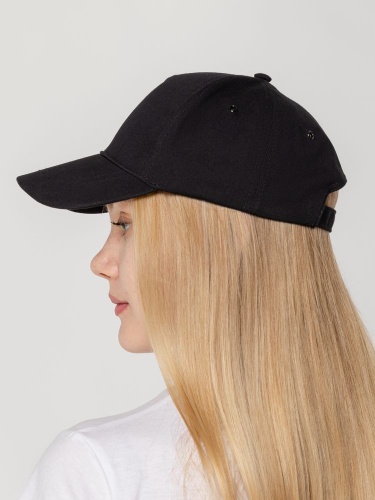 Бейсболка Convention, черная фото 10