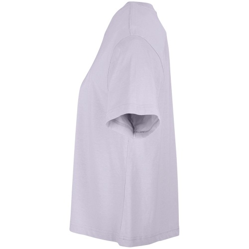 Футболка оверсайз женская Boxy Women, сиреневая фото 3