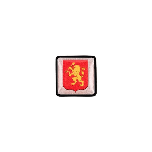 Шильдик на резинку с наклейкой «Красноярск», черный Шильдик на резинку с наклейкой «Красноярск», черный