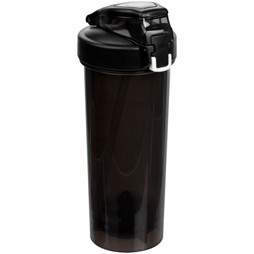 Спортивный шейкер Foss, черный Спортивный шейкер Foss, черный