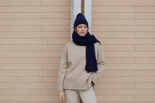 Шарф Alpine, синий фото 9 Шарф Alpine, синий фото 9