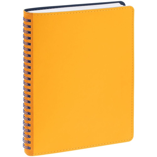 Ежедневник Spring Shall, недатированный, желтый Ежедневник Spring Shall, недатированный, желтый