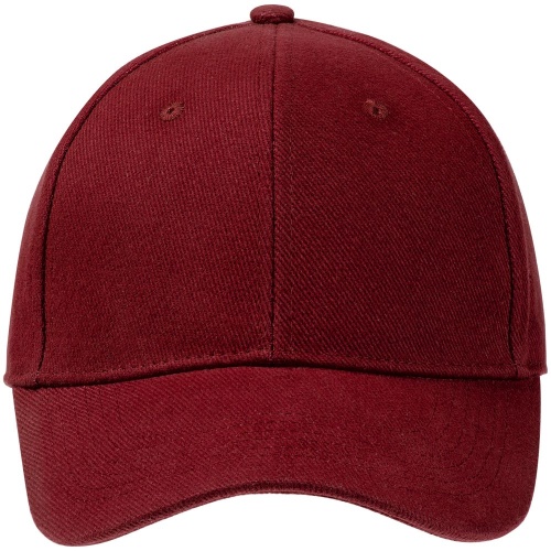 Бейсболка Hillside, бордовая фото 2 Бейсболка Hillside, бордовая фото 2