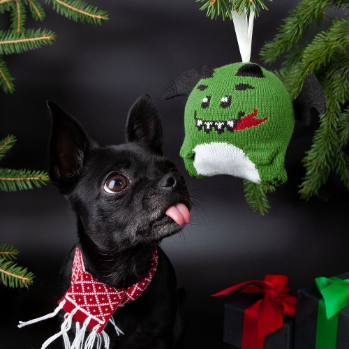 Елочный шар «Дракон», зеленый фото 7