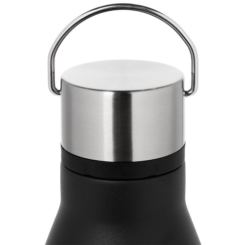 Термобутылка Tabenodo, черная фото 2 Термобутылка Tabenodo, черная фото 2