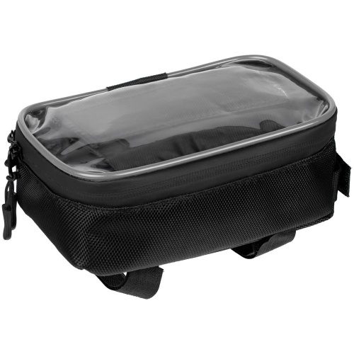 Велосумка BikeLine на раму, черная с серым Велосумка BikeLine на раму, черная с серым