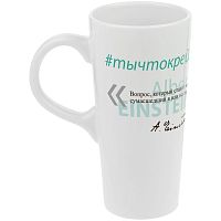 Кружка «Цитаты. Сумасшедший я», белая