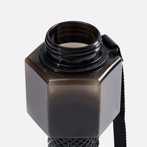 Бутылка для воды Hantelis, черная фото 3 Бутылка для воды Hantelis, черная фото 3