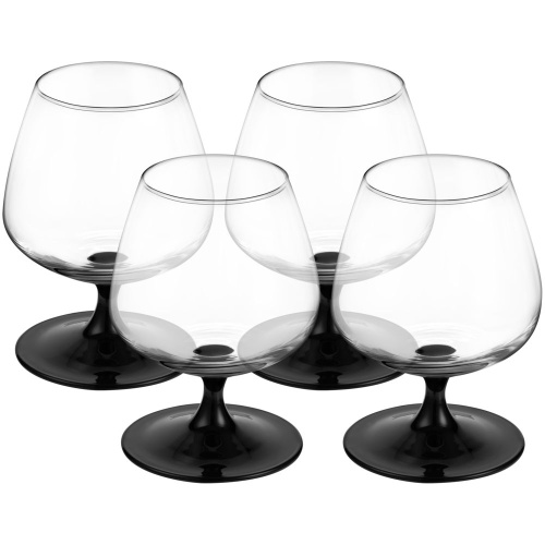 Набор из 4 бокалов для коньяка «Домино» фото 3