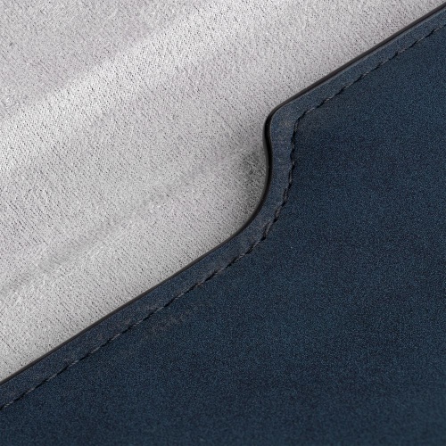 Чехол для ноутбука Nubuk, синий фото 6 Чехол для ноутбука Nubuk, синий фото 6