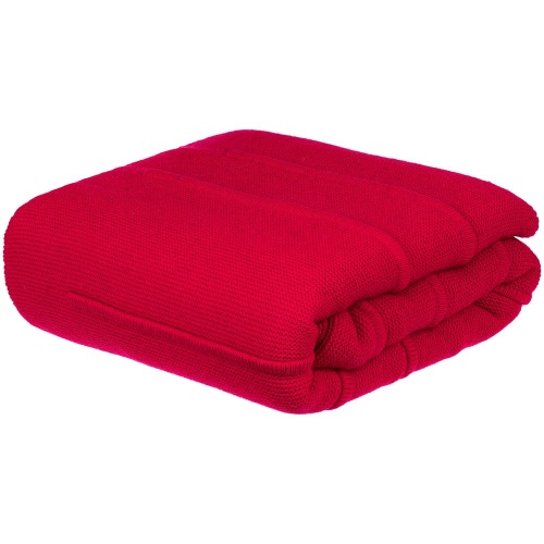 Плед Nessona Alpaca, красный (гвоздика) фото 2