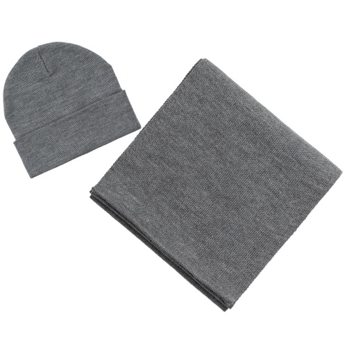 Шапка Glenn, темно-серая фото 4