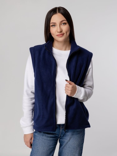 Жилет флисовый Manakin, темно-синий фото 12 Жилет флисовый Manakin, темно-синий фото 12