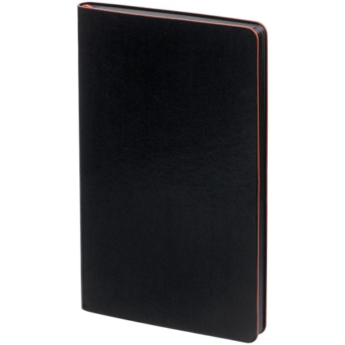 Ежедневник Trait, недатированный, черный с оранжевым Ежедневник Trait, недатированный, черный с оранжевым