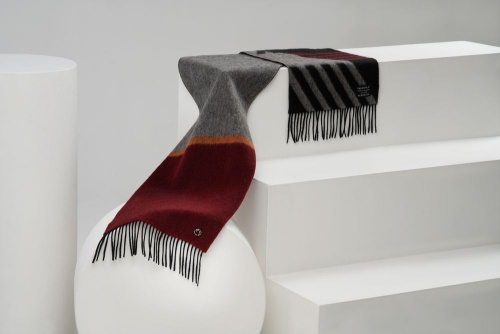 Шарф Charming, коричневый с оранжевым фото 17 Шарф Charming, коричневый с оранжевым фото 17