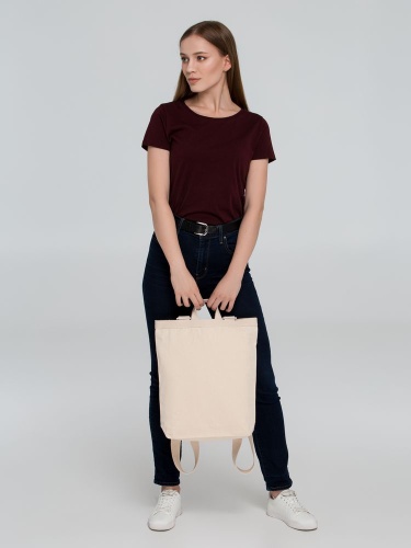 Рюкзак холщовый Discovery Bag, неокрашенный фото 6