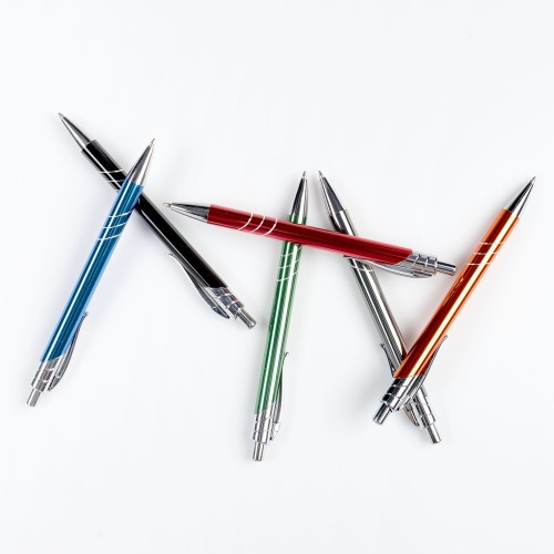 Ручка шариковая Undertone Metallic, зеленая фото 3