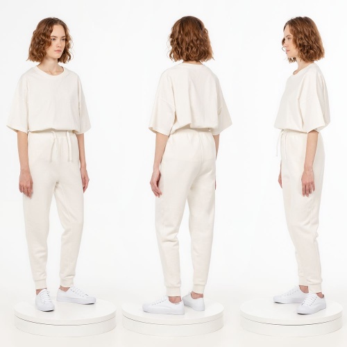 Джоггеры J2, молочно-белые фото 3 Джоггеры J2, молочно-белые фото 3