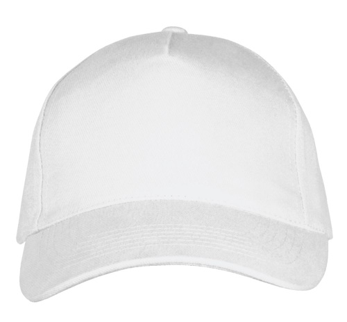 Бейсболка Long Beach, белая фото 3