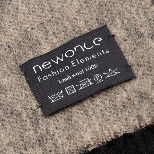 Палантин Charming, черный с бежевым фото 9 Палантин Charming, черный с бежевым фото 9