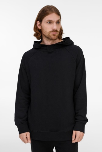 Худи унисекс H5, черное фото 2 Худи унисекс H5, черное фото 2