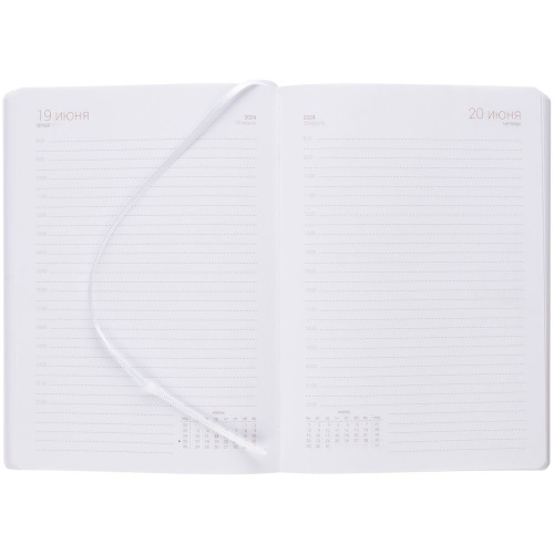 Ежедневник Flex Shall, датированный, синий фото 8