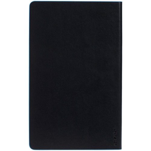 Ежедневник Trait, недатированный, черный с голубым фото 5