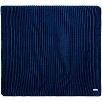 Шарф Nobilis, темно-синий с синим