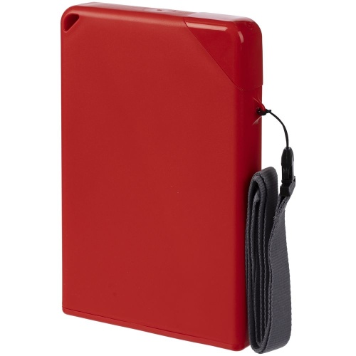 Плоская бутылка для воды Flacon, красная фото 3 Плоская бутылка для воды Flacon, красная фото 3