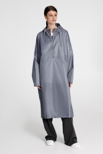 Дождевик-анорак R1, серый фото 2