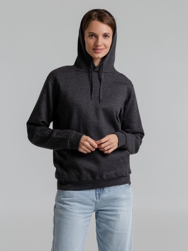 Толстовка с капюшоном Snake II черный меланж фото 6