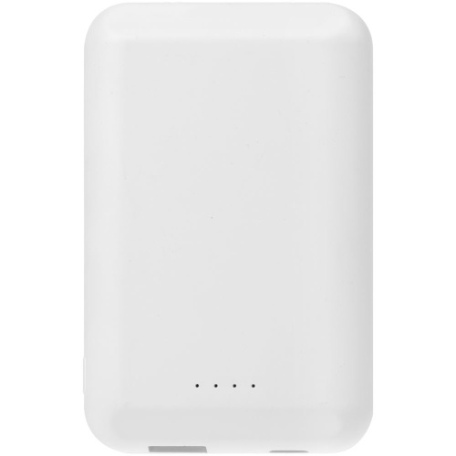 Магнитный беспроводной аккумулятор Magback 5000 мАч, белый фото 4 Магнитный беспроводной аккумулятор Magback 5000 мАч, белый фото 4