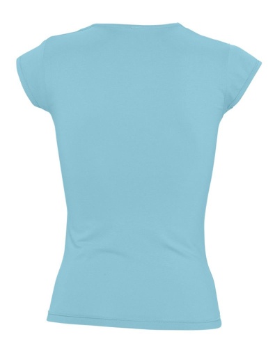 Футболка женская Mint 170, бирюзовая фото 3