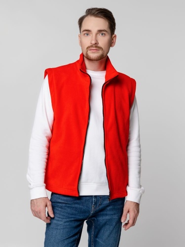 Жилет флисовый Manakin, красный фото 8 Жилет флисовый Manakin, красный фото 8