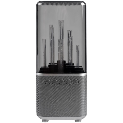 Беспроводная колонка с подсветкой citySound, черная фото 6