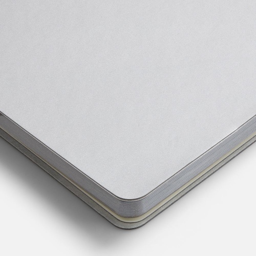 Блокнот Flex Shall ver.2, серебристый фото 3 Блокнот Flex Shall ver.2, серебристый фото 3