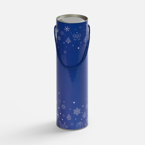 Тубус для бутылки Snowlace, синий фото 2 Тубус для бутылки Snowlace, синий фото 2