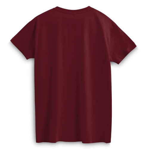 Футболка Imperial 190, гранатово-красная фото 3